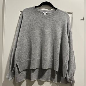 Cuyana 100% Italian cashmere crewneck sweater - size SM/MD